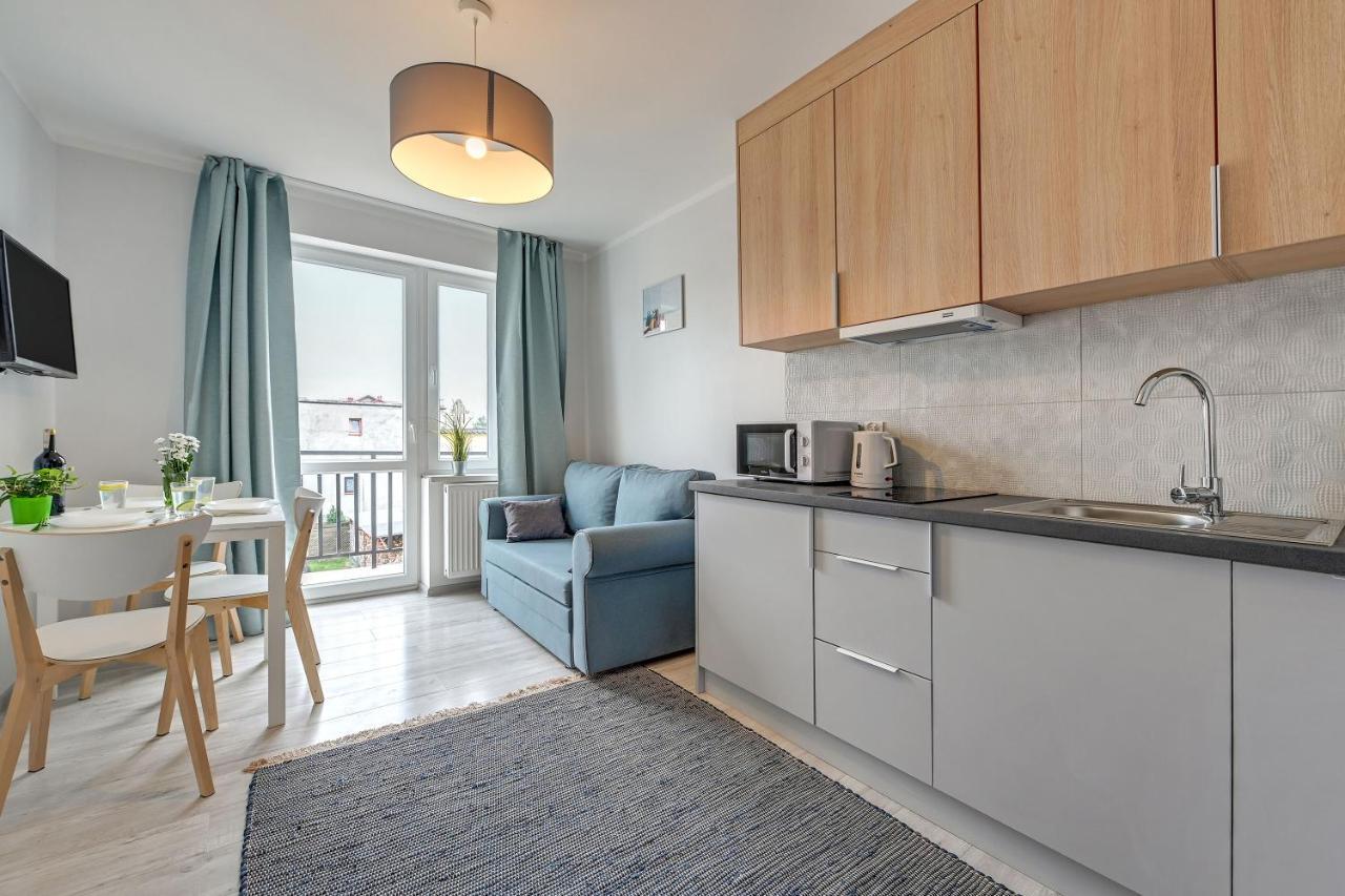 Jastrzębia Góra Wypocznij Apartamenty מראה חיצוני תמונה