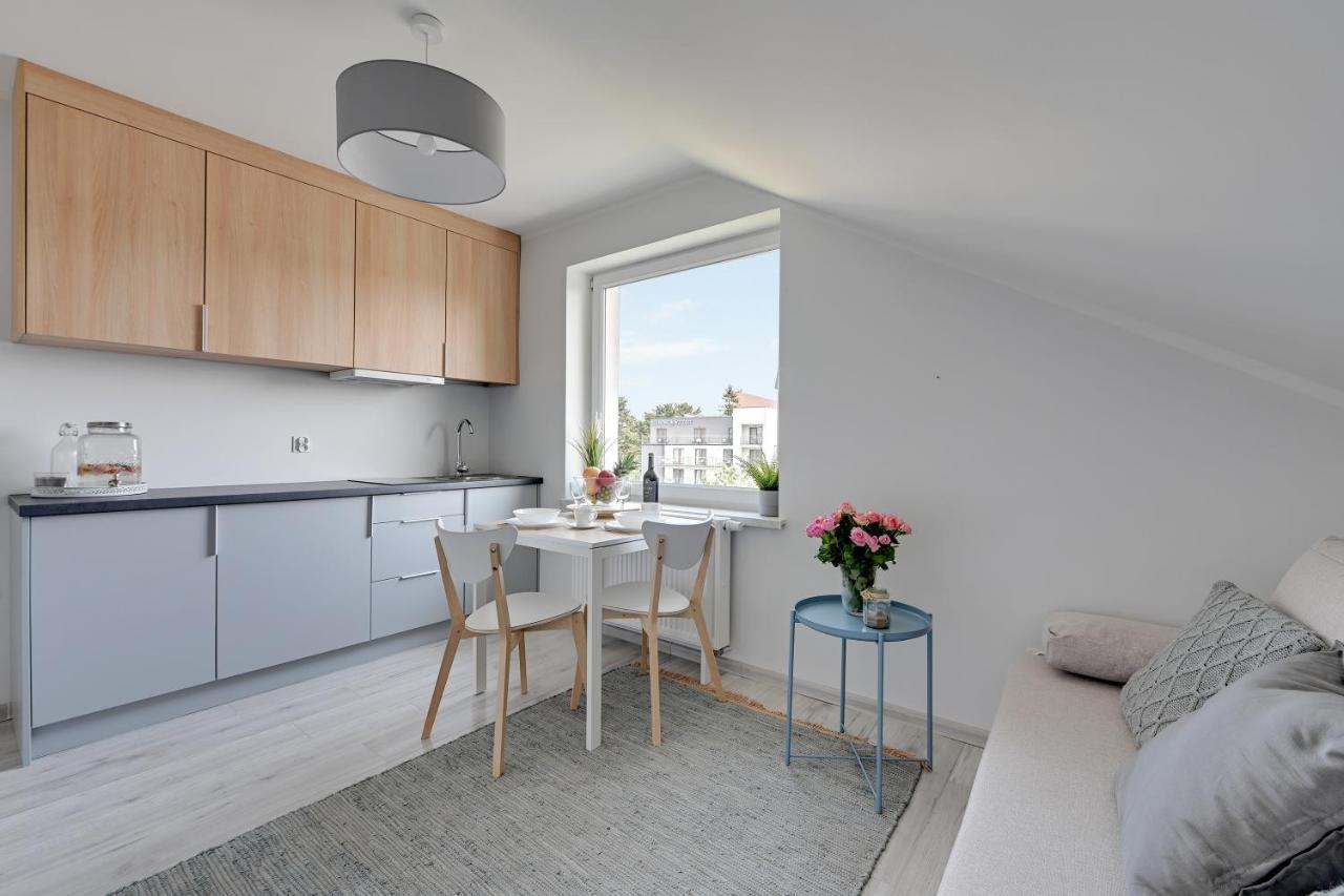 Jastrzębia Góra Wypocznij Apartamenty מראה חיצוני תמונה