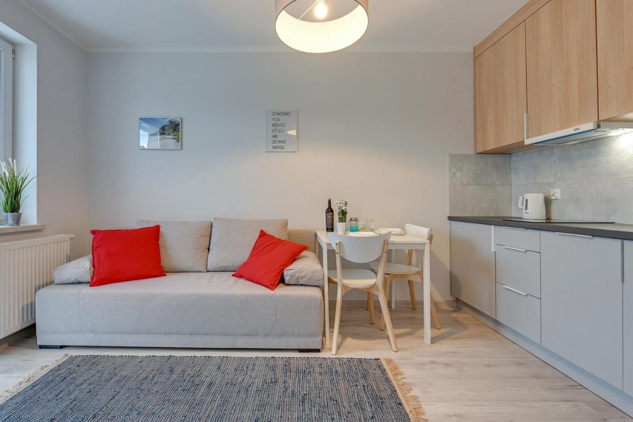 Jastrzębia Góra Wypocznij Apartamenty מראה חיצוני תמונה