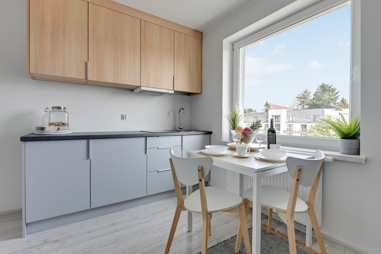 Jastrzębia Góra Wypocznij Apartamenty מראה חיצוני תמונה