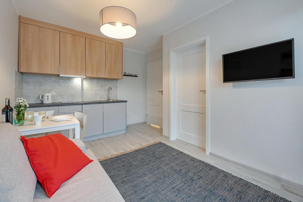 Jastrzębia Góra Wypocznij Apartamenty מראה חיצוני תמונה
